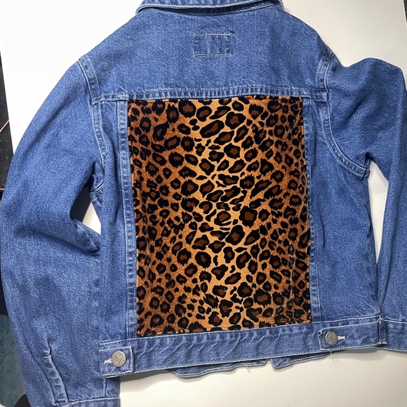 Girls Cyndy Love Aspen Denim Jacket - Picture 4 of 5